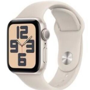 New Apple Smartwatch with Cream BandApple Watch SE 3 40mm Starlight